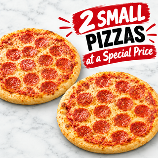2 Small pizza special
