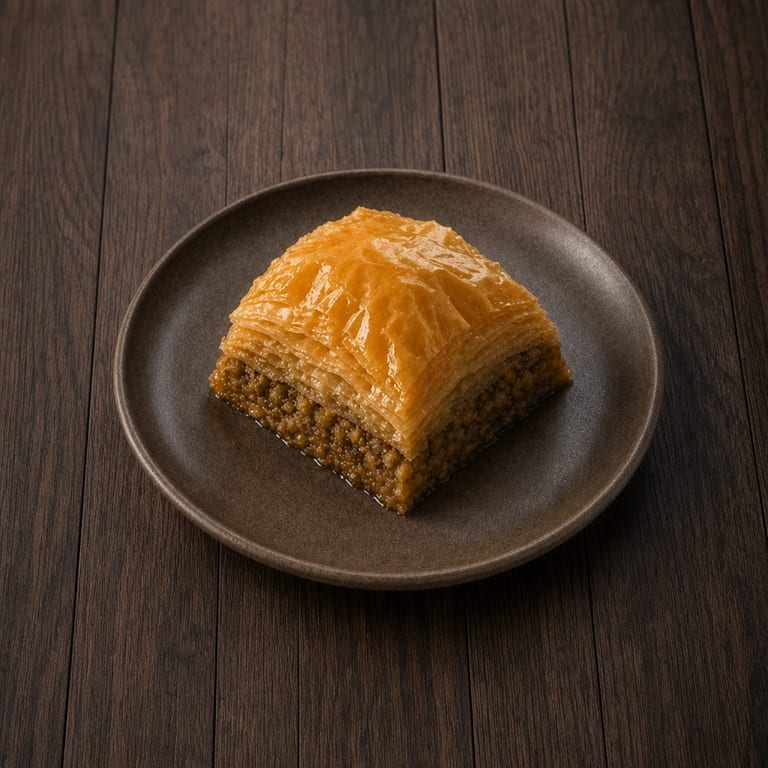 Indulge in our baklava